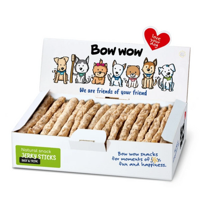 Bow Wow Natural Sticks Beef & Tripe