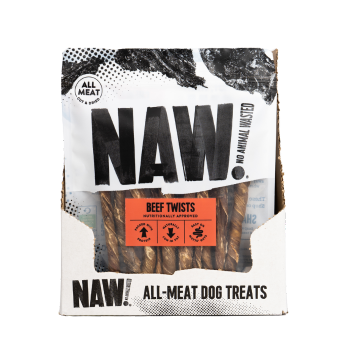 NAW Beef Bladder Twists (110g) SRP CASE of 5