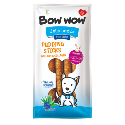 Bow Wow Pudding Sticks - Poultry & Collagen